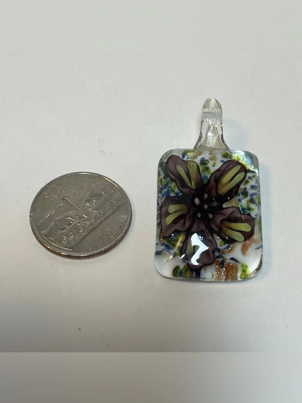 Artisan Crafted this dichroic